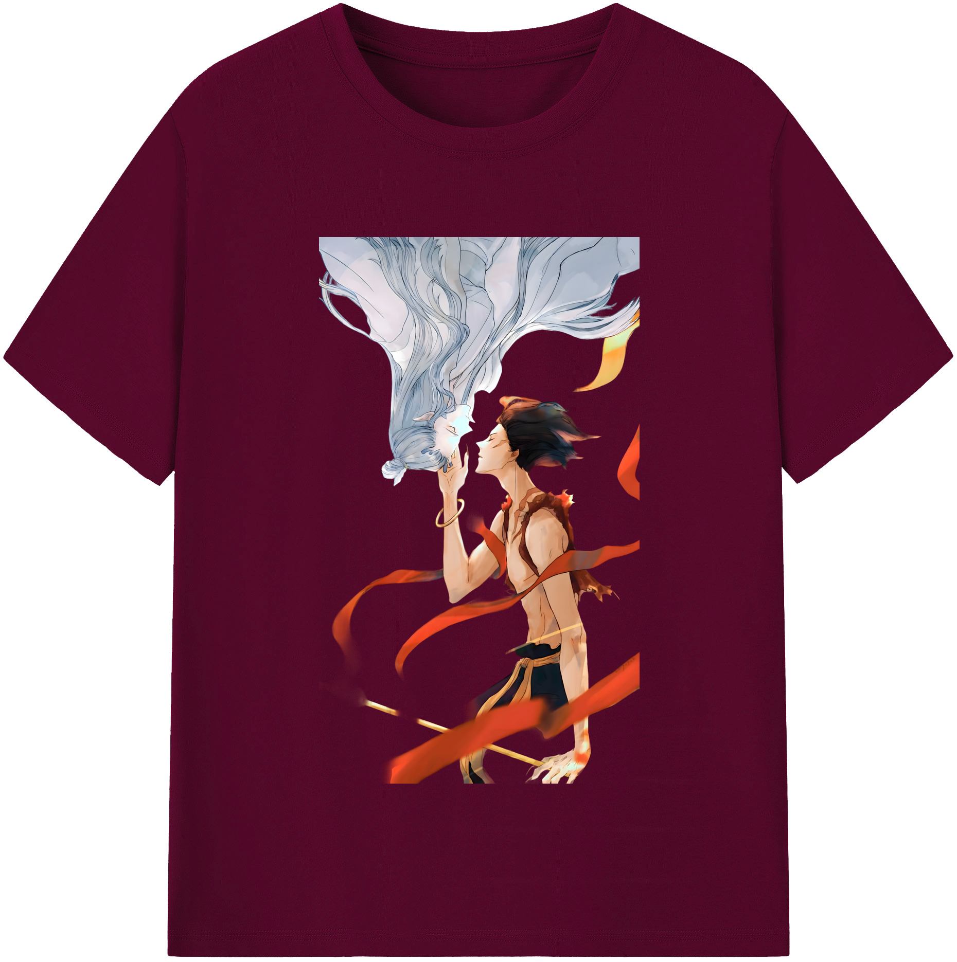 （画像用） Ne Zha 2 ナタ 魔童の大暴れ レディースカジュアルプリントTシャツ（綿100％）